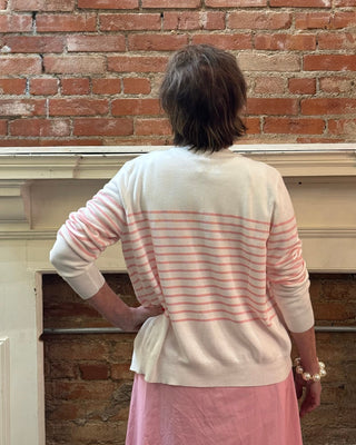 Sleeveless Striped Top Dress - Annie Jack TX