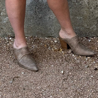 Blame the Bar Western Side-Cutout Ankle Boot - Annie Jack TX