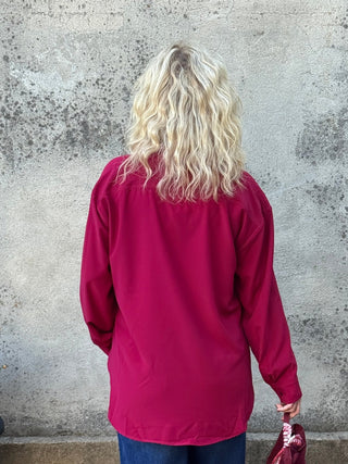 Classic Button Down Blouse - Annie Jack TX