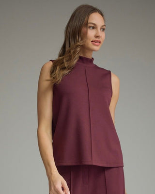 Sleeveless Mock-Neck Top - Annie Jack TX