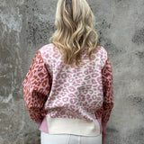 Cheetah Print Sweater