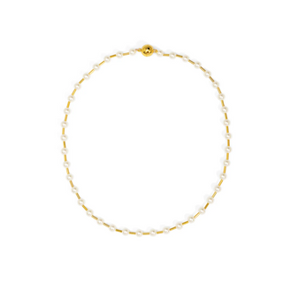 Pearl Bead Magnet Short Necklace - Annie Jack TX