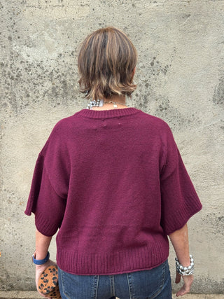 Boxy Batwing Sweater — Relaxed Fit, Timeless Comfort - Annie Jack TX