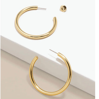 Large Chunky Hoop Earring - Annie Jack TX