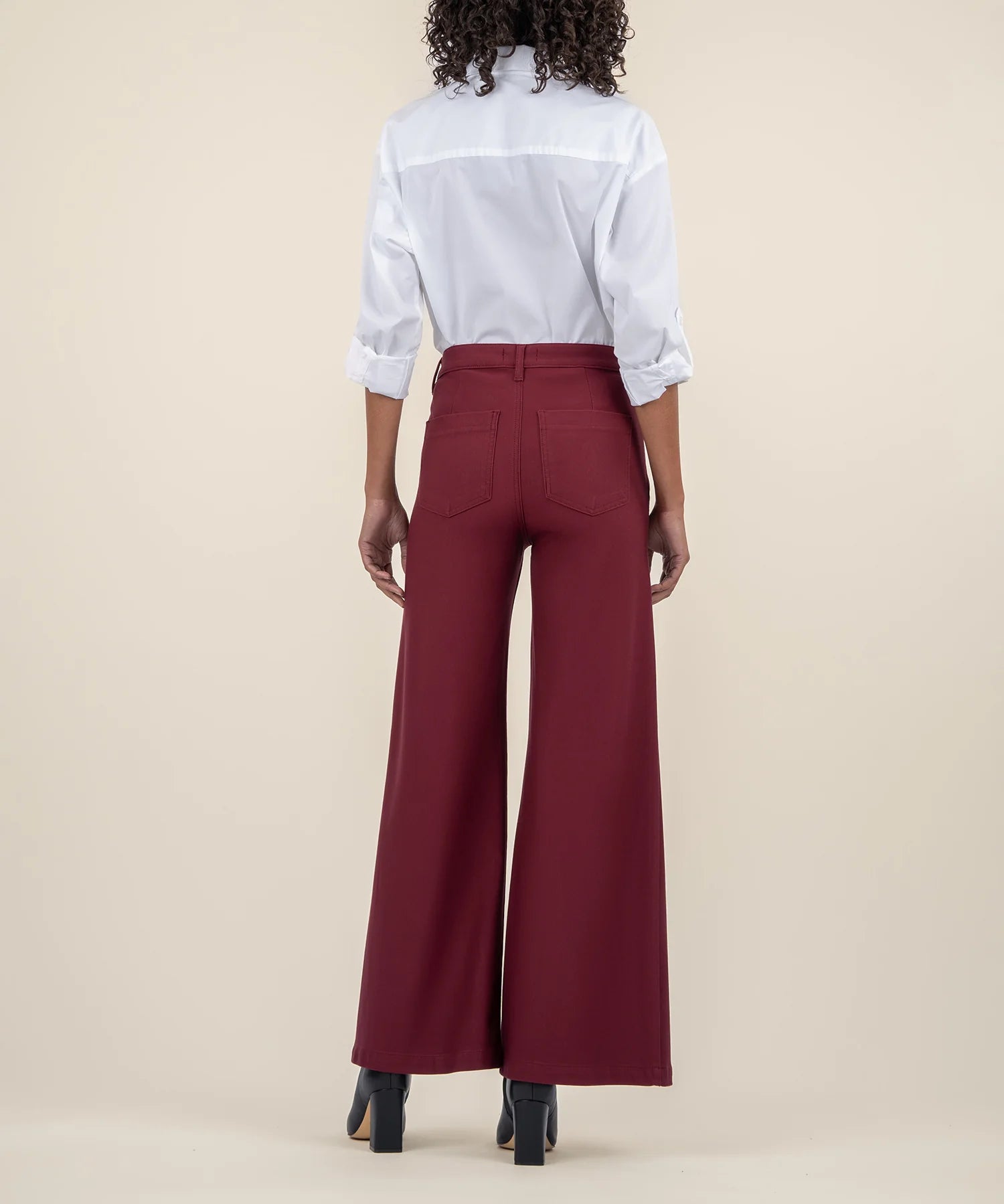 Meg Wide Leg Trouser - Annie Jack TX