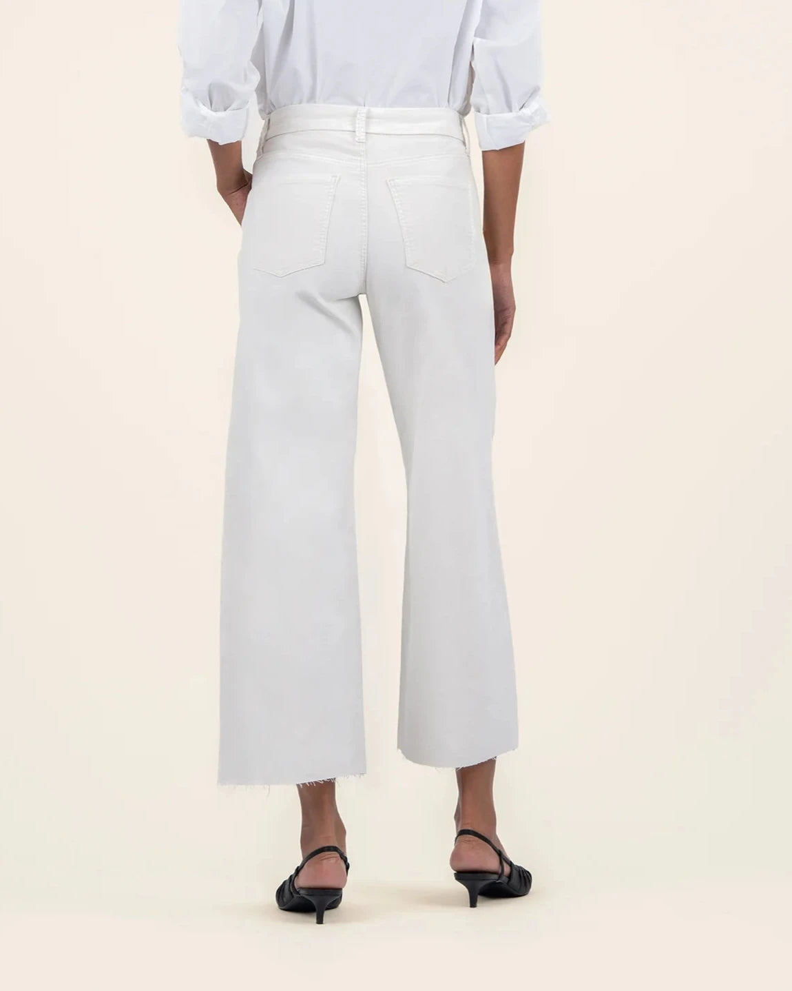 MegVelvet High Rise Wide Leg - Annie Jack TX