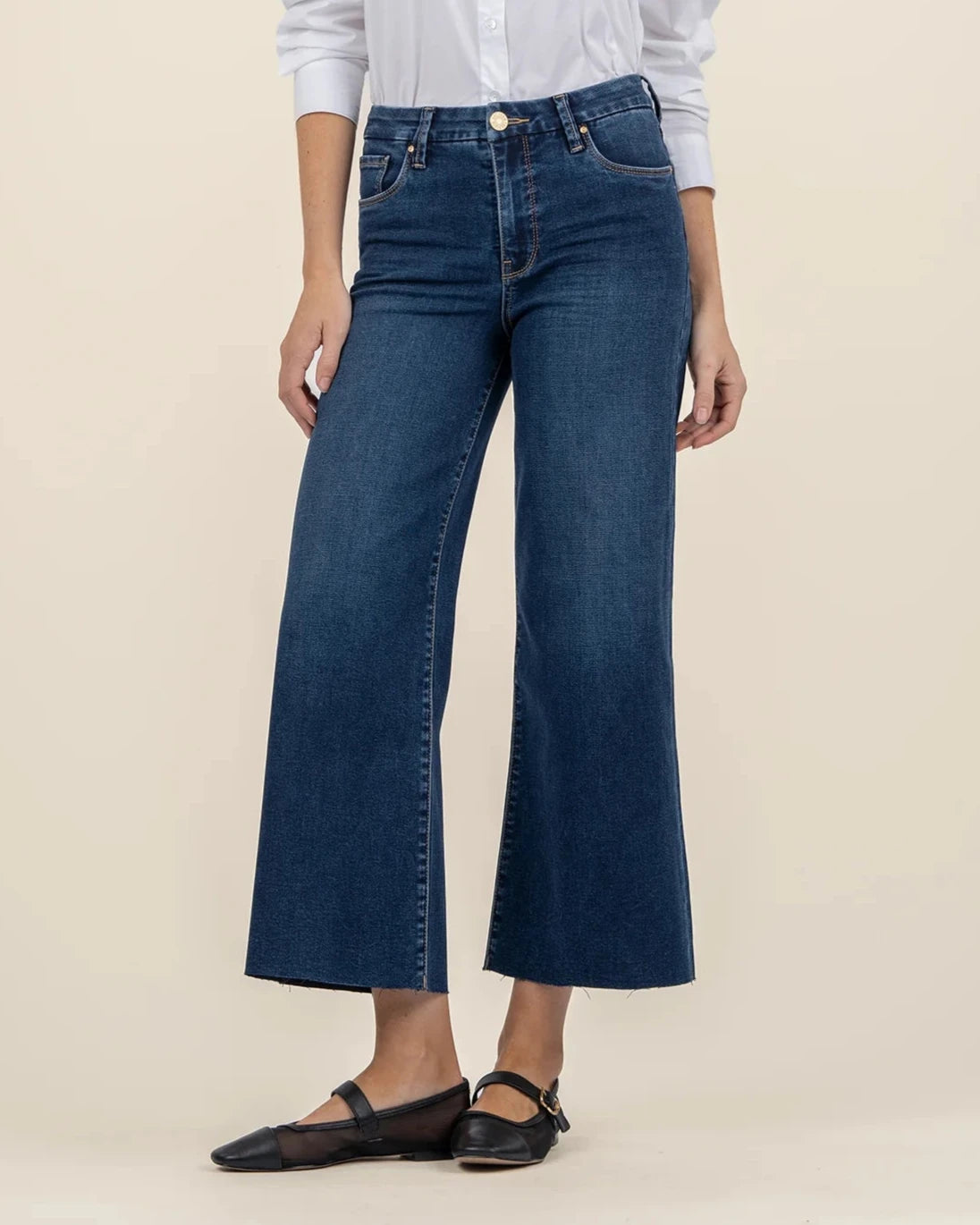 Meg High Rise  Wide Leg Jean - Annie Jack TX