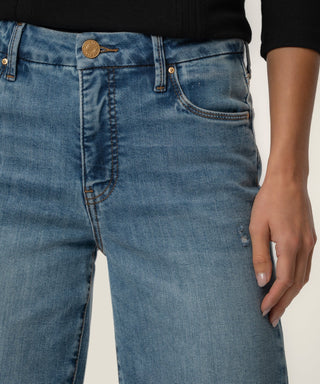 Meg High Rise Wide Leg Jean - Annie Jack TX