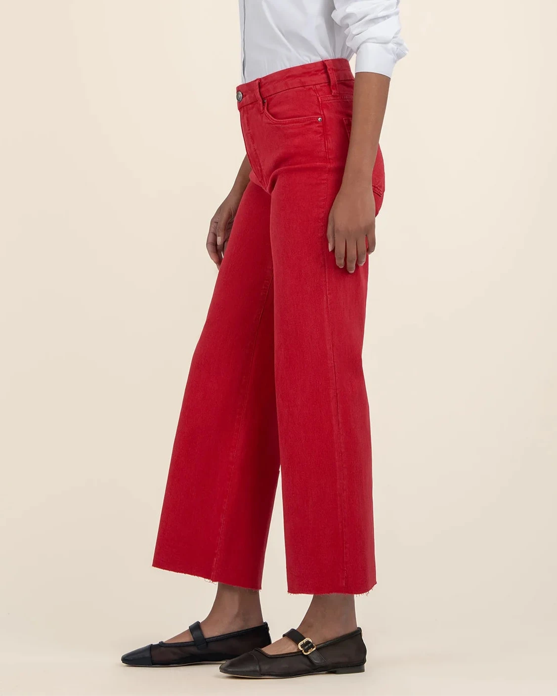 Meg High Rise Wide Leg - Annie Jack TX