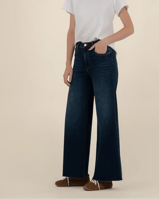 Ryan High Rise Fab Ab Super Wide Leg - Annie Jack TX