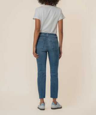 Rachael High Rise Fab Ab Mom Raw Hem - Annie Jack TX