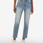 Rachael High Rise Fab AB Mom Regular hem - Annie Jack TX