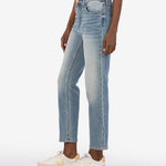 Rachael High Rise Fab AB Mom Regular hem - Annie Jack TX