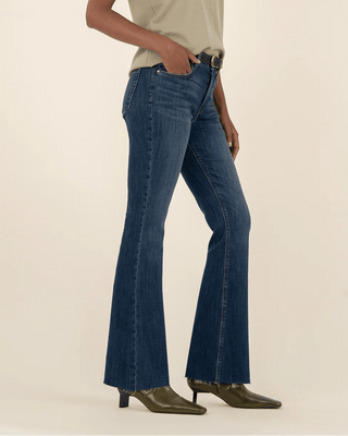 Stella High Rise Fab Ab Flare Raw Hem - Annie Jack TX