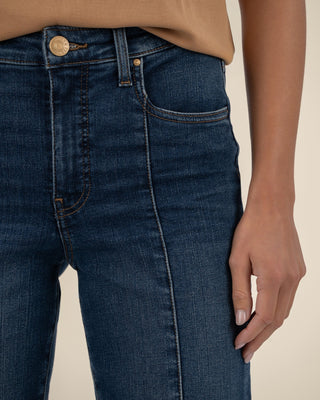 Kelsey High Rise Fab Ab Ankle Front Seam Wide Leg - Annie Jack TX