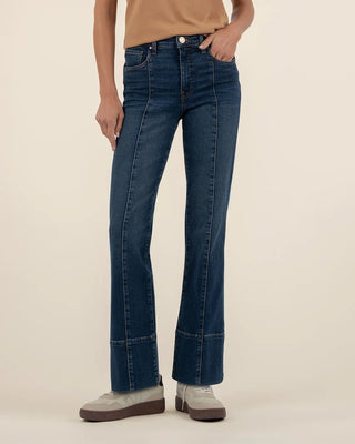 Kelsey High Rise Fab Ab Ankle Front Seam Wide Leg - Annie Jack TX