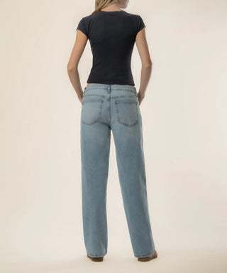 Selena Baggy Low Rise Straight Leg - Annie Jack TX