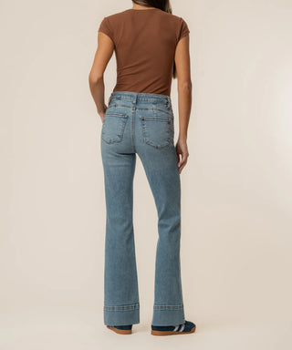 Stella High Rise Fab Ab Flare Jean - Annie Jack TX