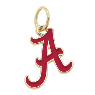 Alabama Crimson Tide Enamel Logo Charm - Annie Jack TX