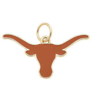 CANVAS STYLE   Texas Longhorns Enamel Logo Charm - Annie Jack TX