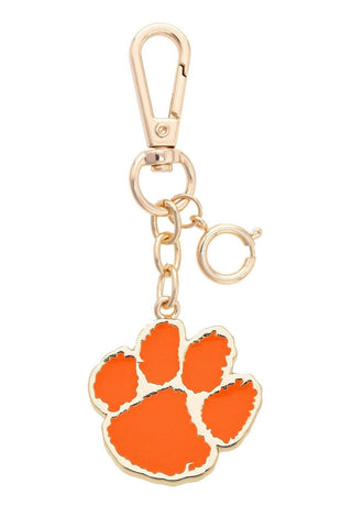 Paw Enamel Logo Bag Charm - Annie Jack TX
