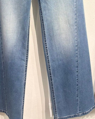 Jean High Rise Wide Leg Clean Hem - Annie Jack TX