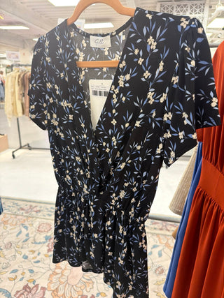 Floral Ruched waist Top - Annie Jack TX