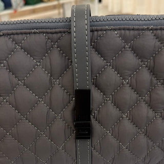 Gray Quilted Crossbody Bag - Annie Jack TX