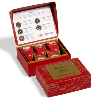 Tea Forte Ruby Mini Petite Presentation Box - Annie Jack TX