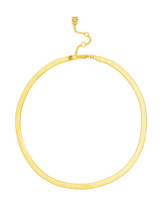 Single Strand Snake Chain Collar Necklace - Annie Jack TX