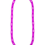 Resin Cable Link Long Necklace - Annie Jack TX