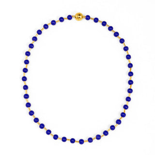 Glass Bead Magnet Short Necklace - Annie Jack TX