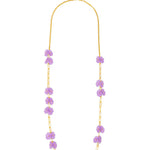 Lotus Leaf Long Necklace - Annie Jack TX