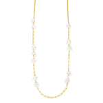 Lotus Leaf Long Necklace - Annie Jack TX