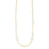 Lotus Leaf Long Necklace - Annie Jack TX