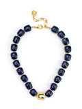 Tessa Puffy Square Short Necklace - Annie Jack TX