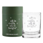 All is Calm Rocks Glass Boxed - Annie Jack TX