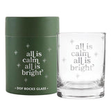 All is Calm Rocks Glass Boxed - Annie Jack TX