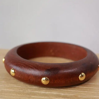 The Tara Wood Bangle - Annie Jack TX