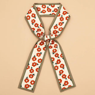 Floral Print Twilly - Annie Jack TX
