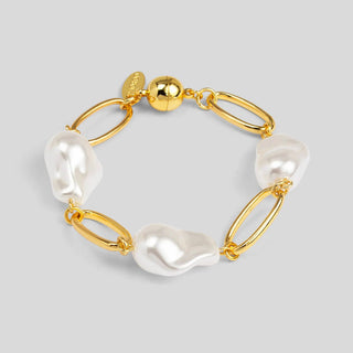 Baroque Link Magnet Bracelet - Annie Jack TX