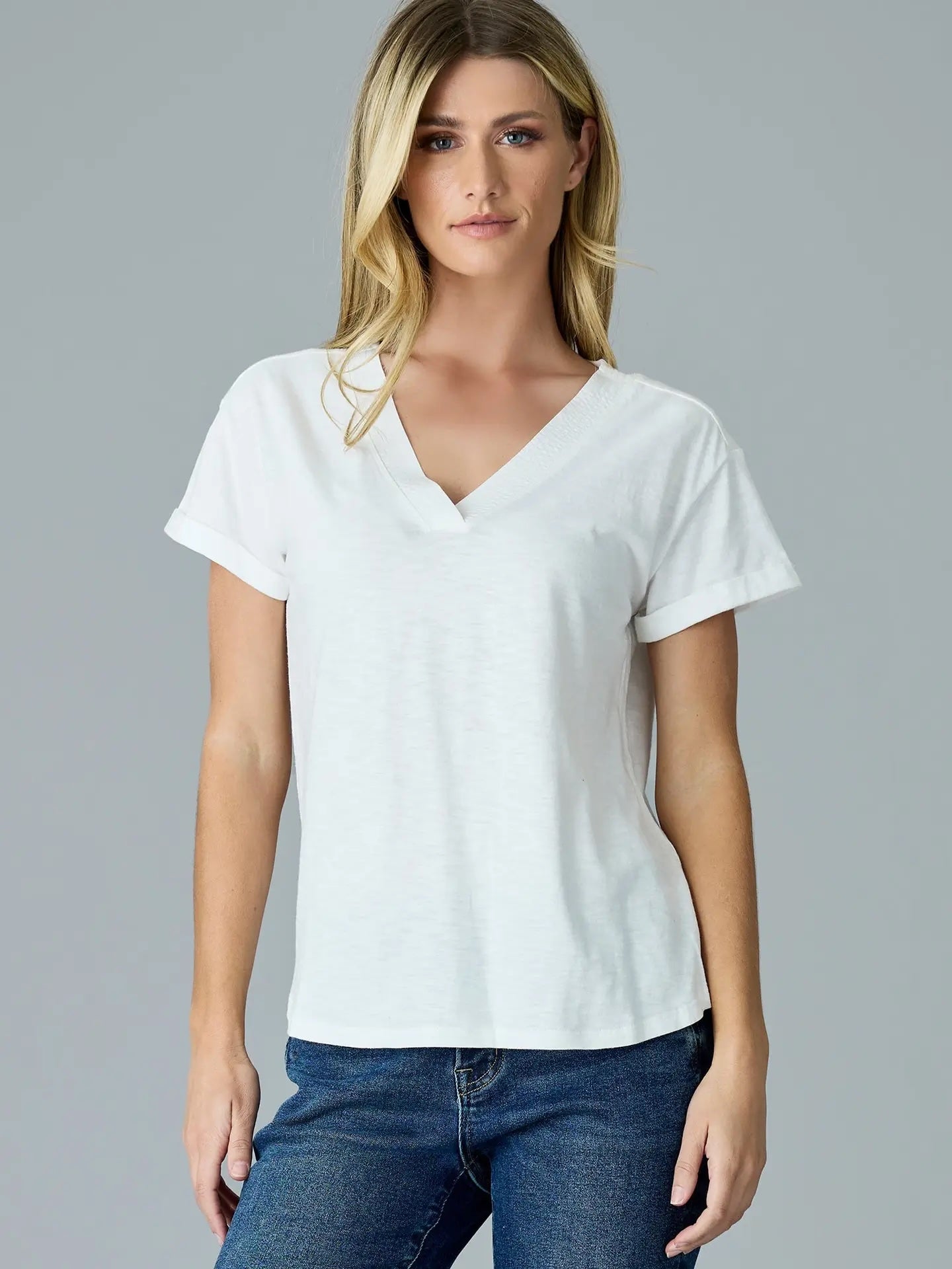 Nautical Soft White T - Annie Jack TX