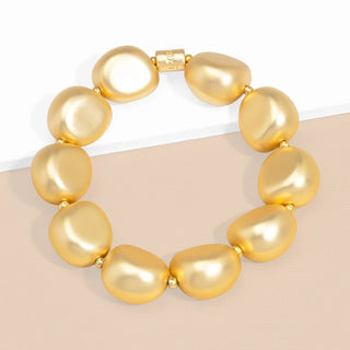 Petra Pebble Stretch Bracelet - Annie Jack TX