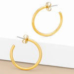 Small Thin Hoop Earring Jewelry - Annie Jack TX