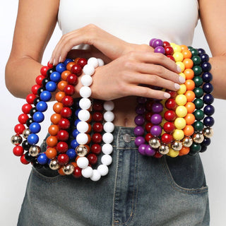 Marjorie Game Day Beaded Necklace - Annie Jack TX