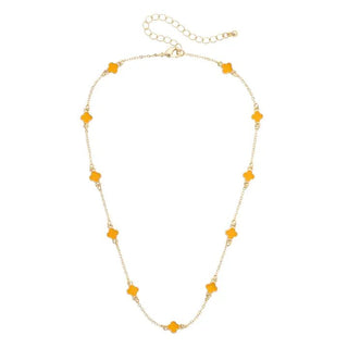 Margaret Dainty Clover Necklace - Annie Jack TX