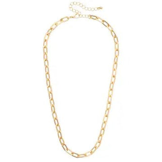Winston Paperclip Chain Necklace - Annie Jack TX