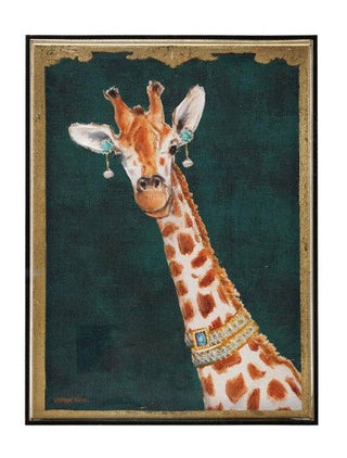 Hand Painted Animals In Smoke Color Acrylic Prints - Annie Jack TX