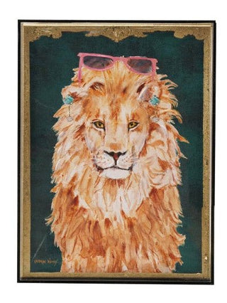 Hand Painted Animals In Smoke Color Acrylic Prints - Annie Jack TX