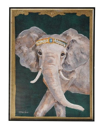 Hand Painted Animals In Smoke Color Acrylic Prints - Annie Jack TX